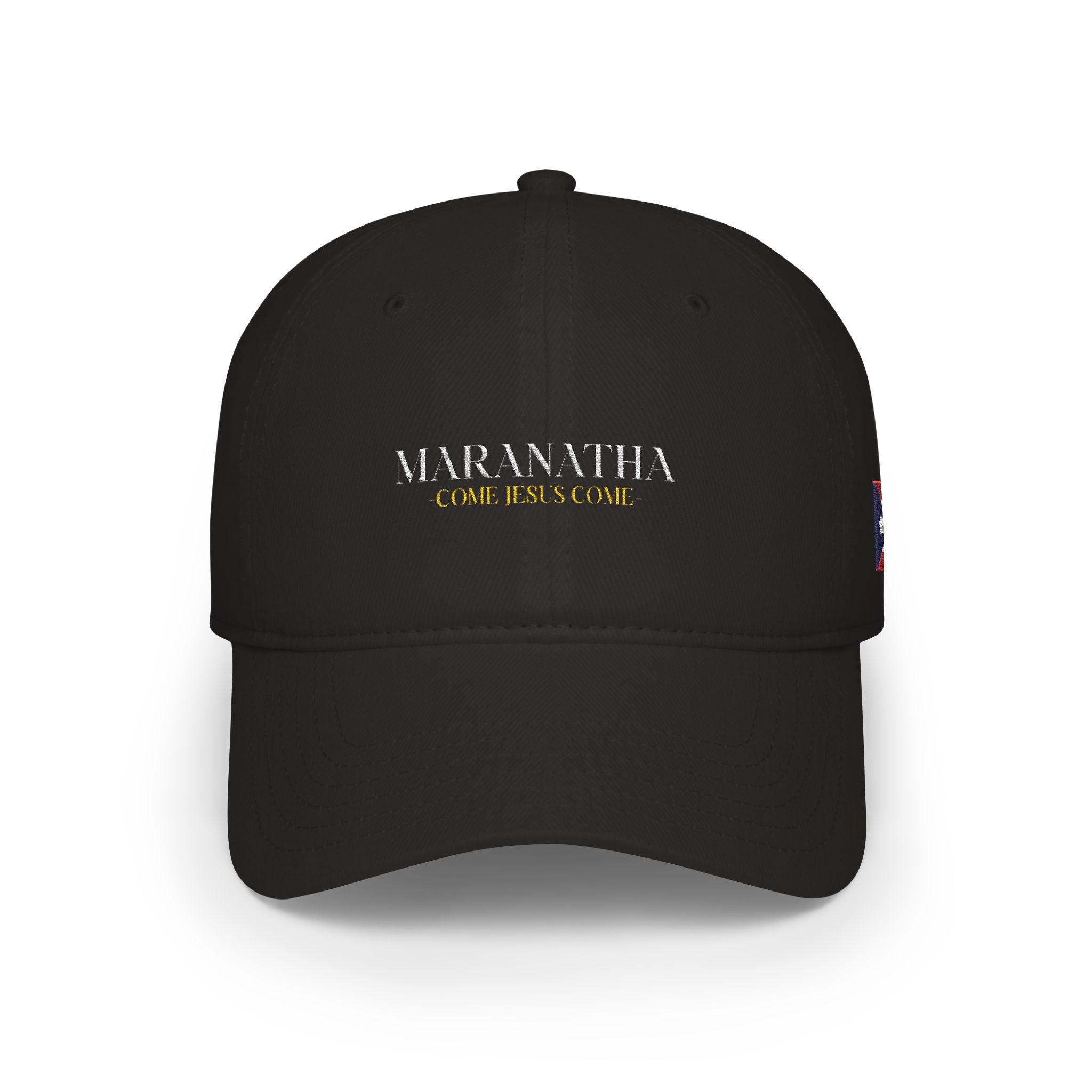 MARANATHA Low Profile Baseball Cap (Black)