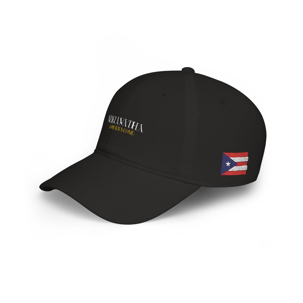 MARANATHA Low Profile Baseball Cap (Black)