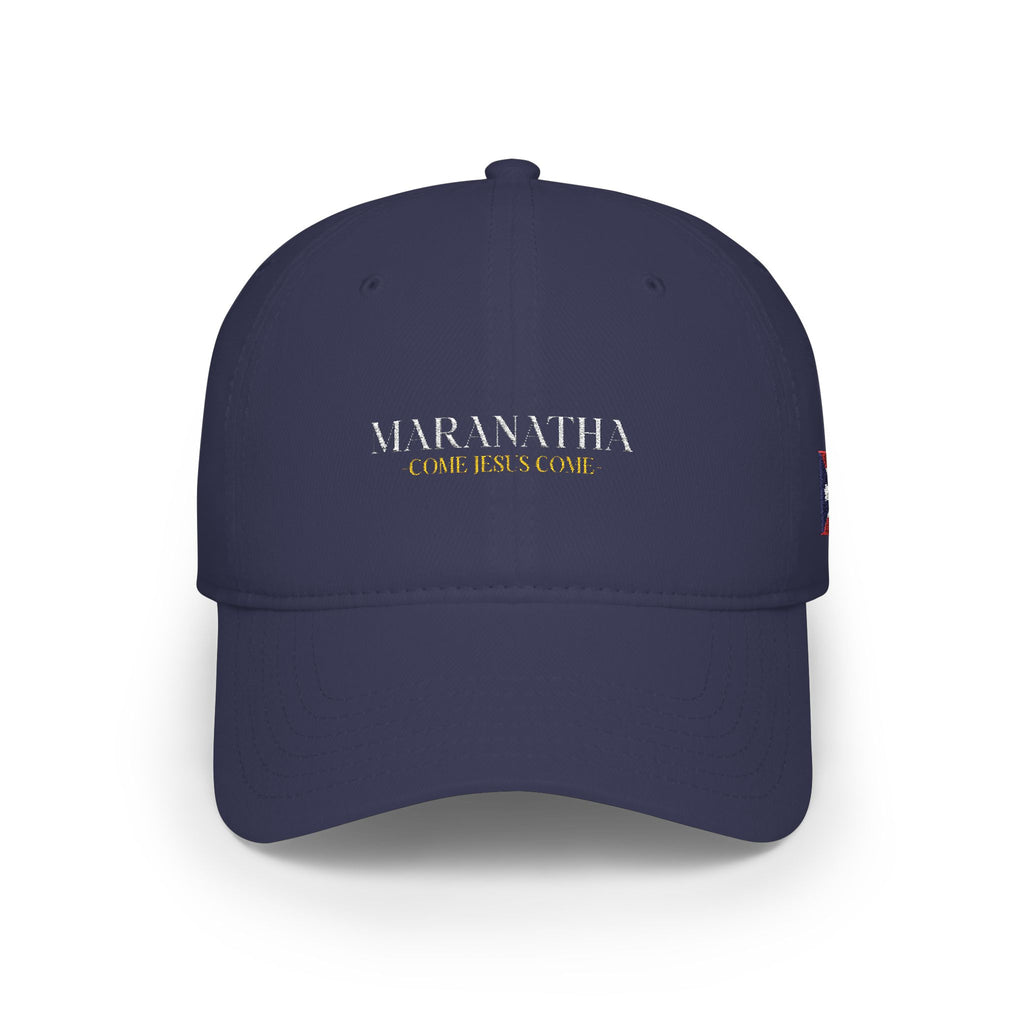 MARANATHA Low Profile Baseball Cap (Navy)