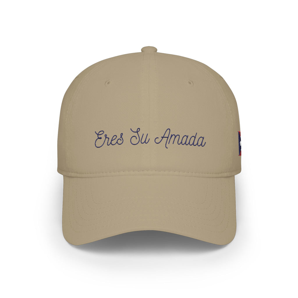 ERES SU AMADA Low Profile Baseball Cap (Baige)