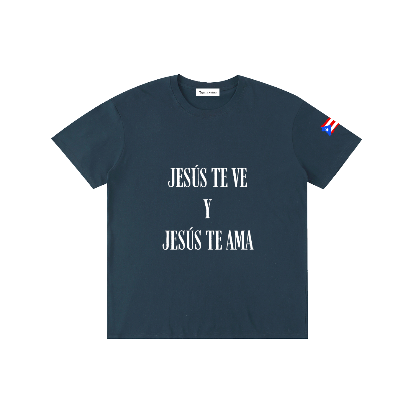 JESÚS TE VE Cotton Unisex T-Shirt